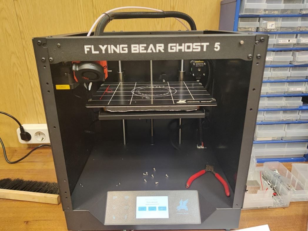 Flyingbear ghost 5 размер стола